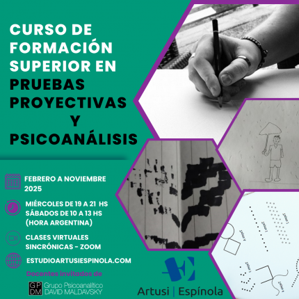 Curso de Formación superior en Pruebas proyectivas y Psicoanálisis