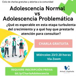 Adolescencia normal vs. adolescecia problemática